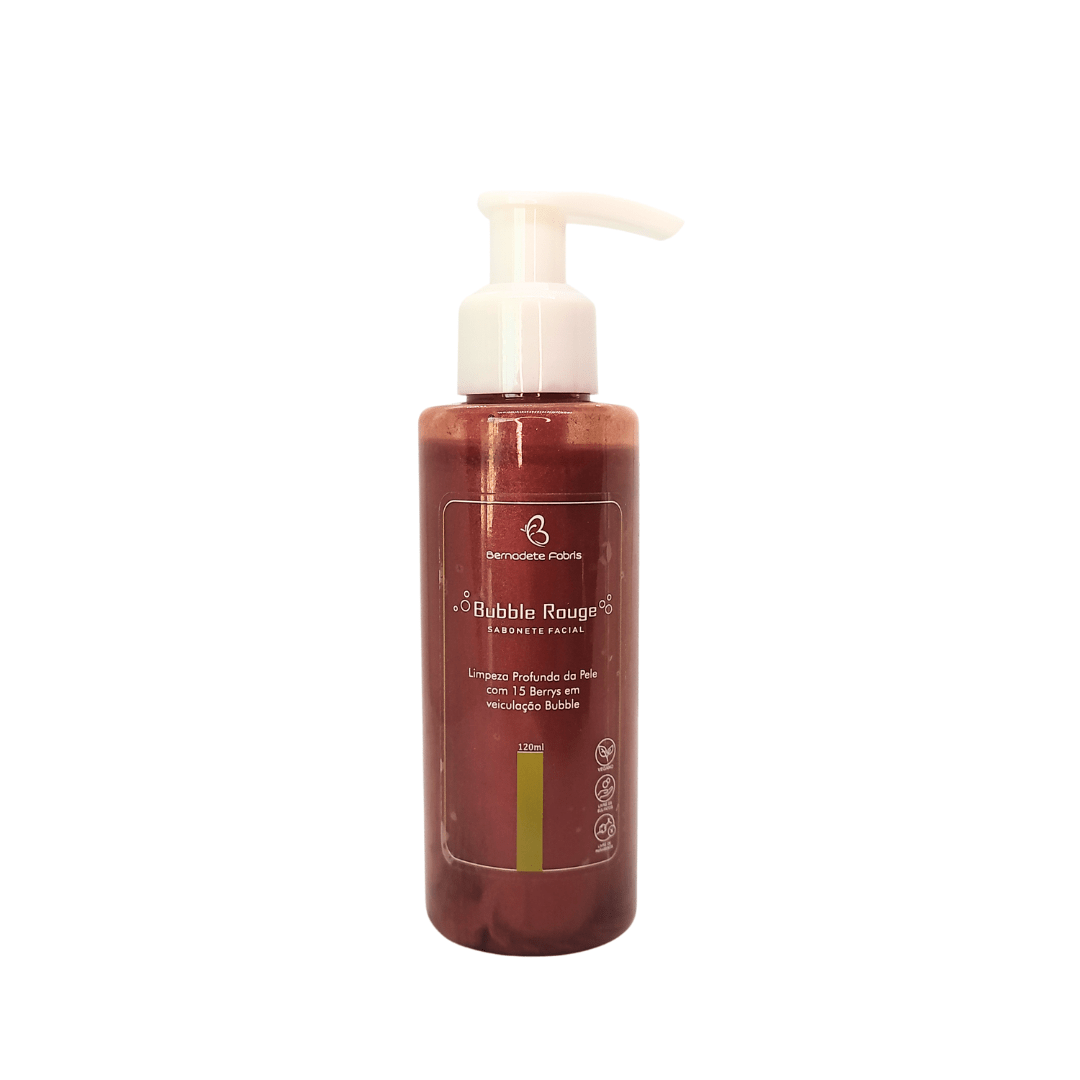 Sabonete Facial Bubble Rouge 120ml | Bernadete Fabris