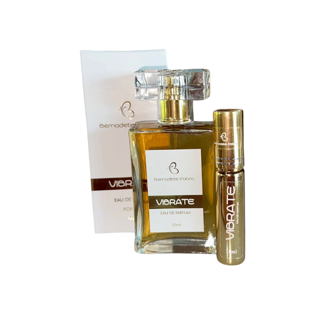 Perfume Feminino Vibrate 50ml + Vibrate de Bolsa 10ml (Brinde) | Bernadete Fabris
