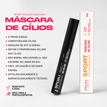 Sport Eyelash Máscara de Cílios 8g